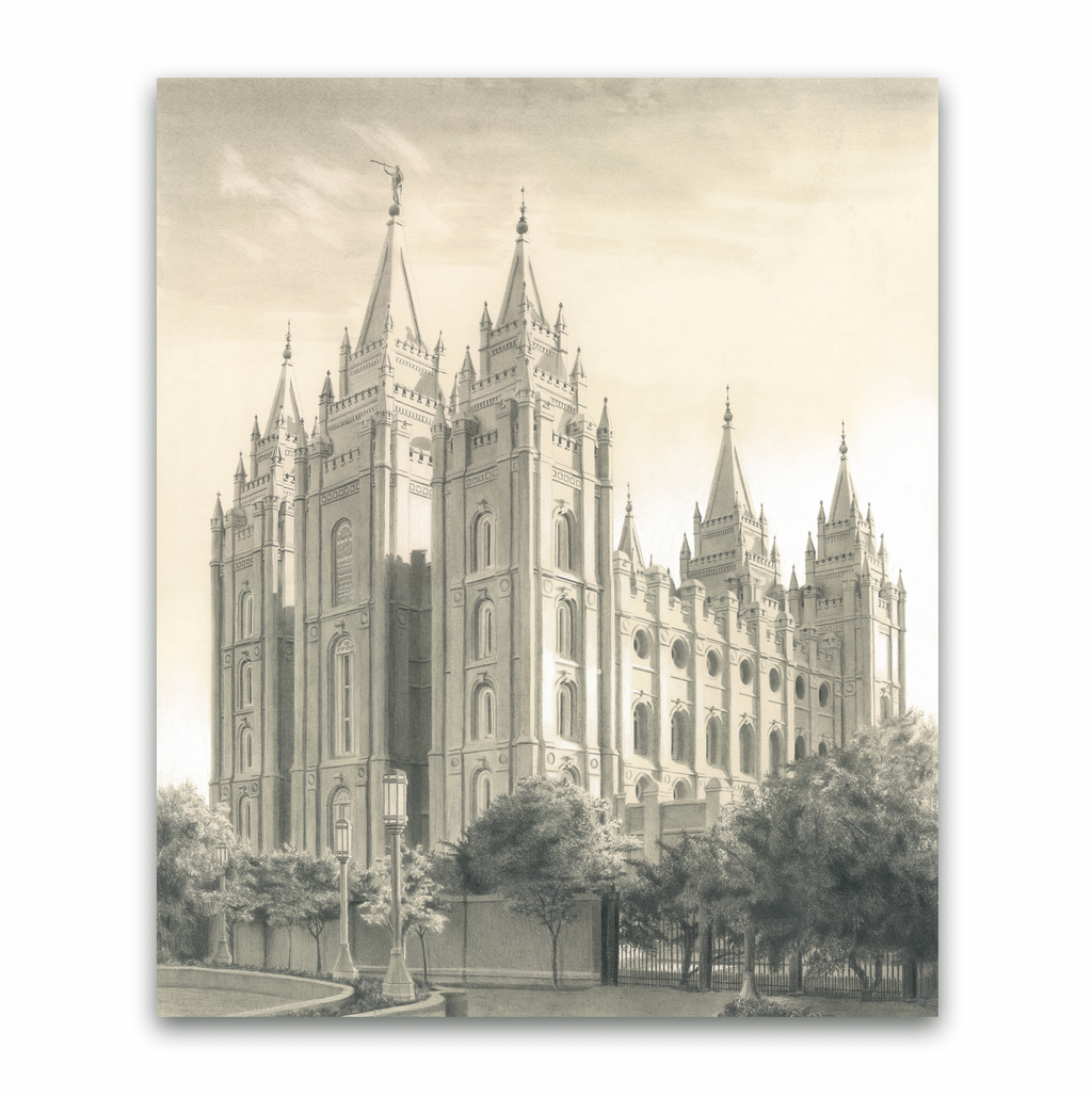 Salt Lake Temple — Fine Art Print (Open Edition)